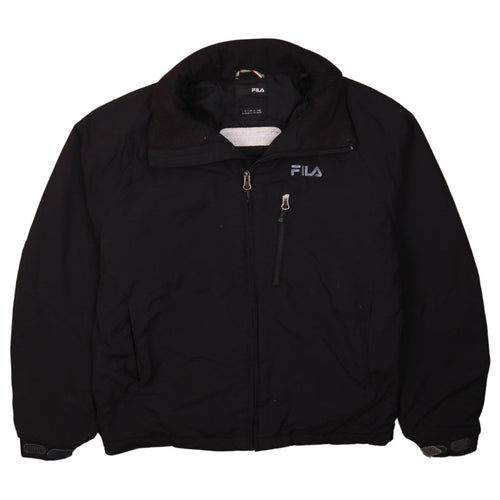 Fila Men's Black XS Ski Winter Softshell Puffer Jacket