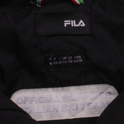 Fila Men's Black XS Ski Winter Softshell Puffer Jacket