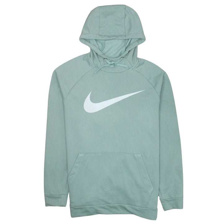 Nike Women’s Green XL Pullover Hoodie Dri-Fit Cotton Blend