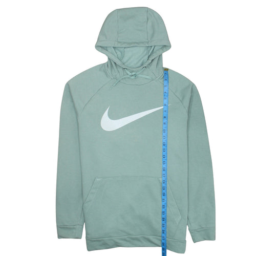 Nike Women’s Green XL Pullover Hoodie Dri-Fit Cotton Blend