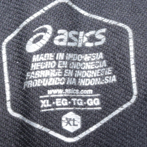 ASICS Men's Grey XL Long Sleeve Crew Neck Performance T-Shirt