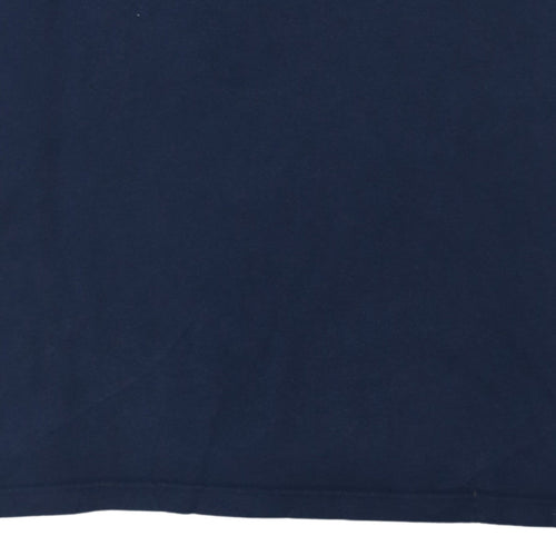 Levi's Men's Blue V-Neck Cotton T-Shirt XL Short Sleeve
