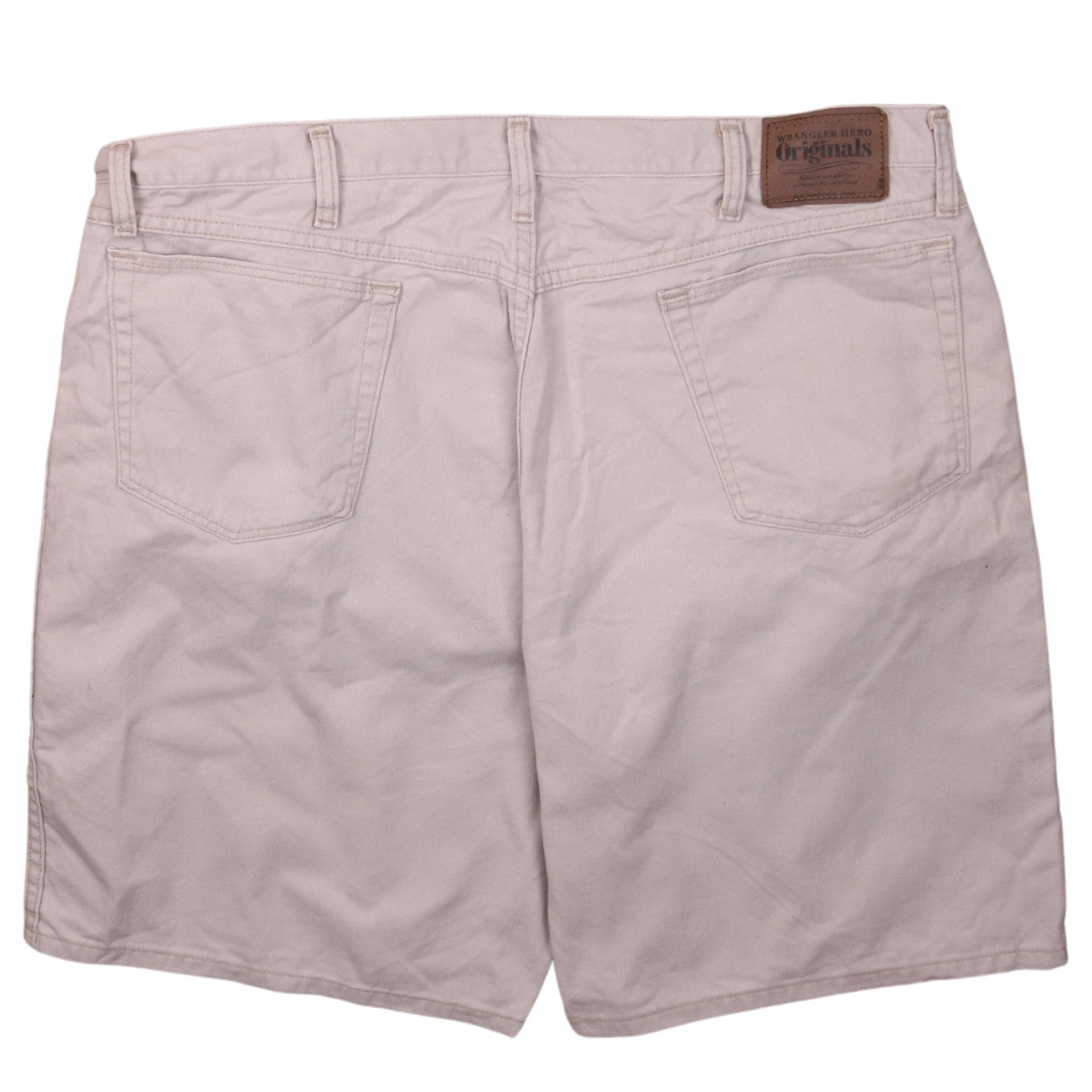 Wrangler Mens Beige Chino Shorts Size 40 Regular Fit Cotton