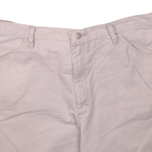 Wrangler Mens Beige Chino Shorts Size 40 Regular Fit Cotton