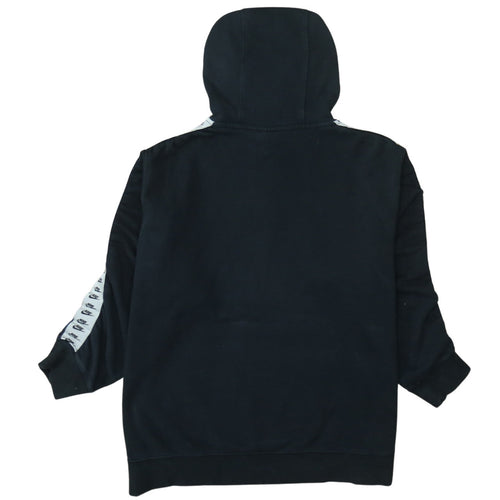 Nike Mens Black 2XL Pullover Hoodie with Logo Tape Sleeve