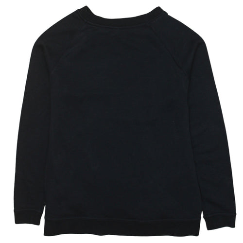 Nike Men's Black XS Pullover Sweatshirt Crew Neck Logo Print