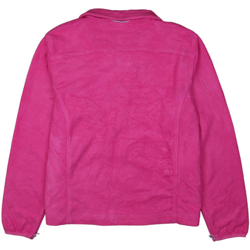 L.L.Bean Women's Pink Fleece Full Zip Jacket Size L Regular