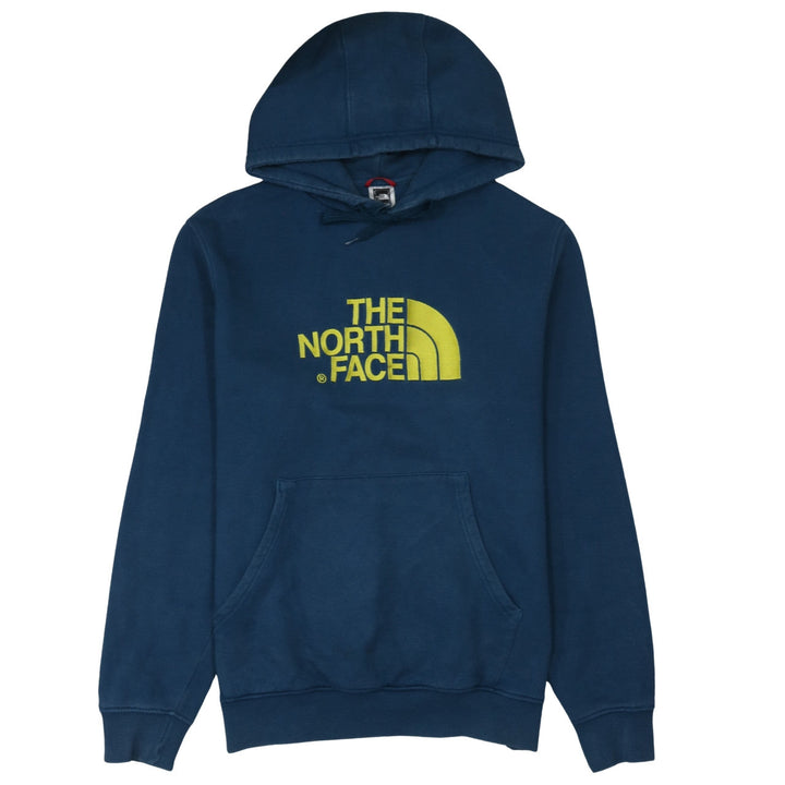The North Face Men's Blue Pullover Hoodie Size L Outdoor Fleece