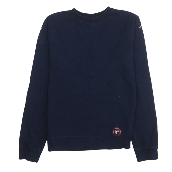 Kappa Men's Blue Small Pullover Sweatshirt Crew Neck Sportswear