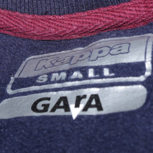 Kappa Men's Blue Small Pullover Sweatshirt Crew Neck Sportswear