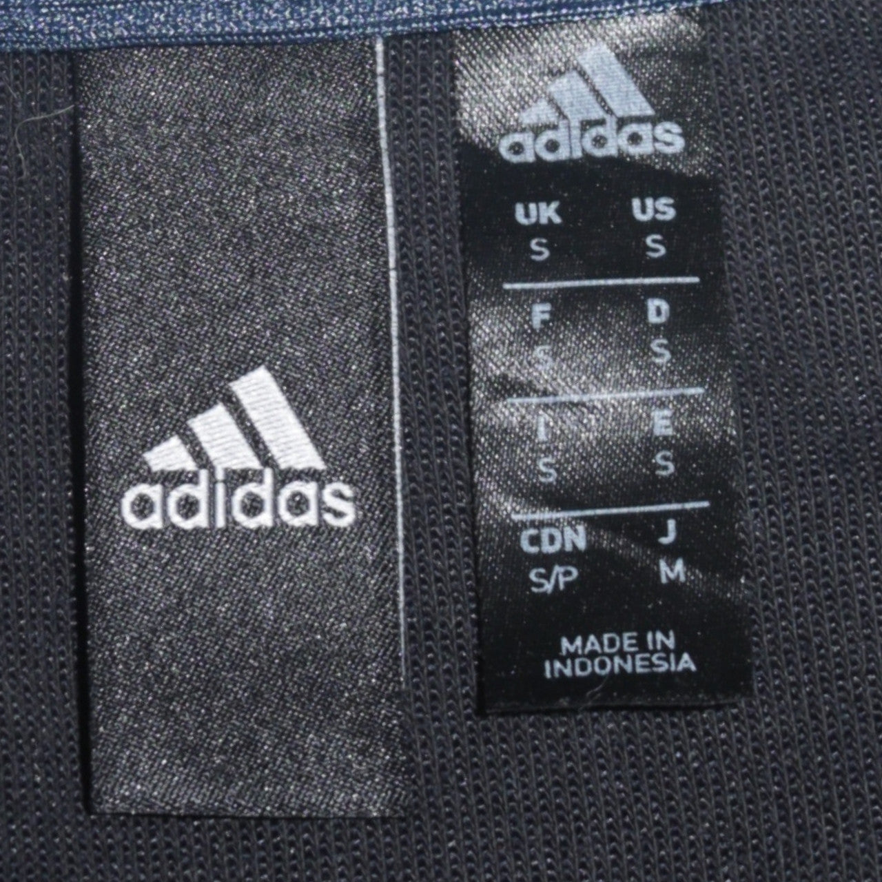 Adidas Men's Blue 1/2 Zip Sports Sweatshirt Size S