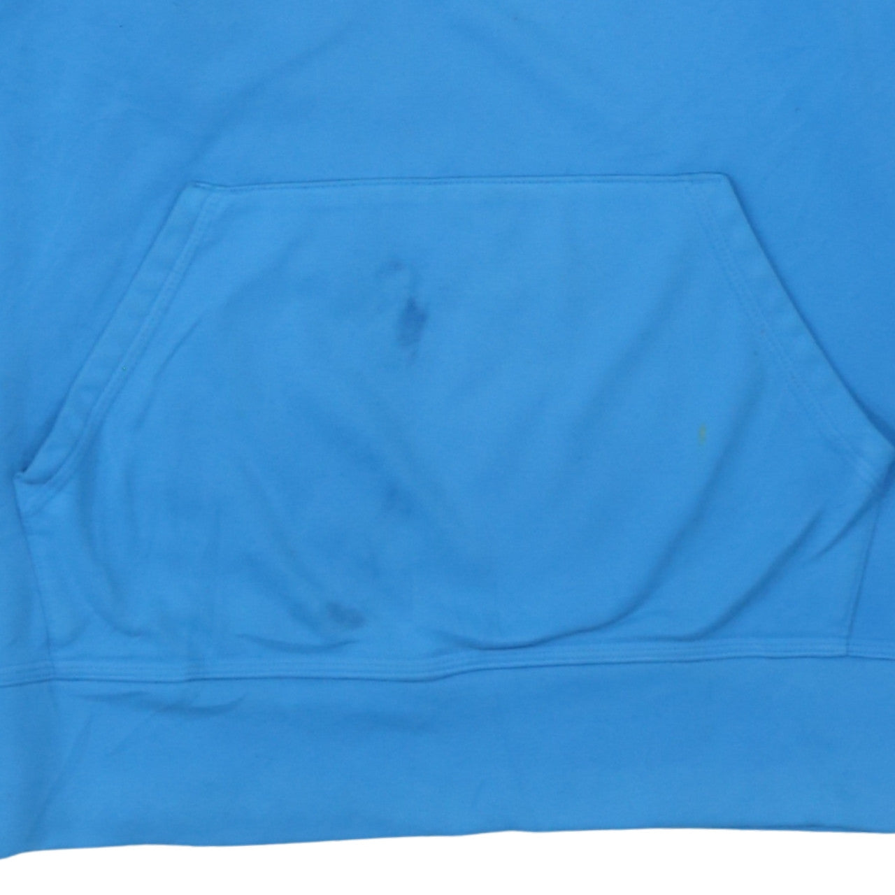 Champion Men's Blue Pullover Hoodie L Regular Fit Logo