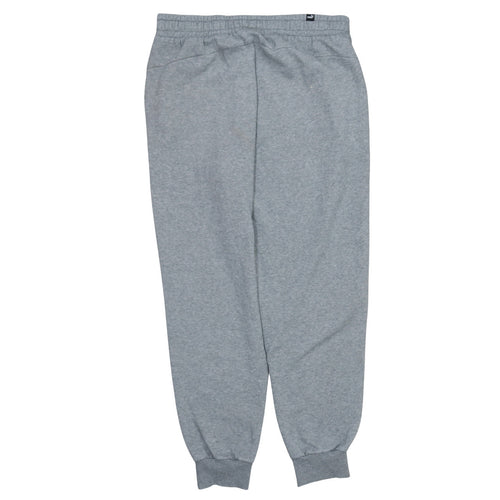 Puma Mens Grey Fleece Sweatshirt Joggers L Regular Fit Sportswear