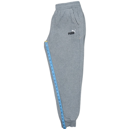 Puma Mens Grey Fleece Sweatshirt Joggers L Regular Fit Sportswear