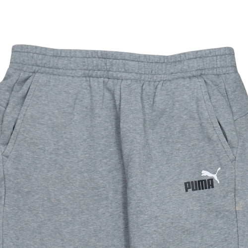 Puma Mens Grey Fleece Sweatshirt Joggers L Regular Fit Sportswear