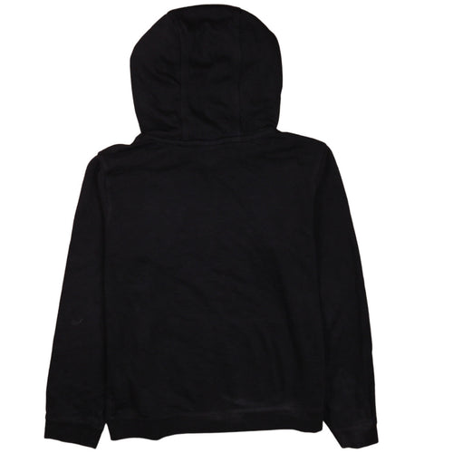 Nike Mens Black XL Pullover Hoodie with Logo Print