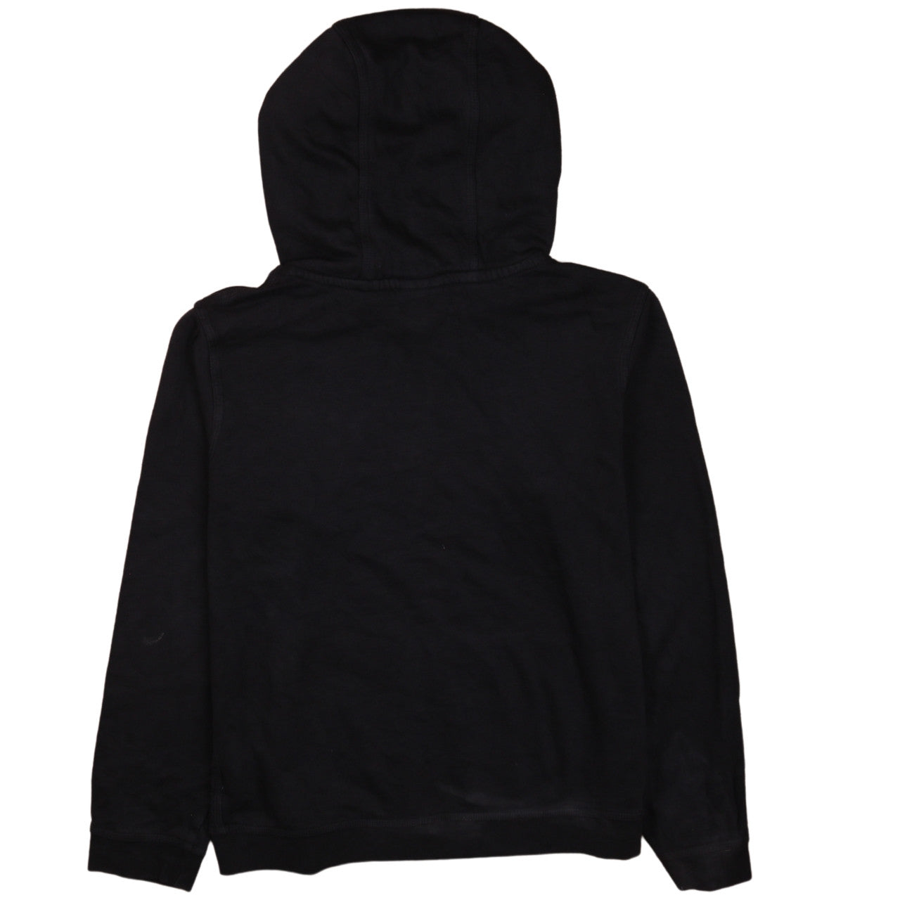 Nike Mens Black XL Pullover Hoodie with Logo Print