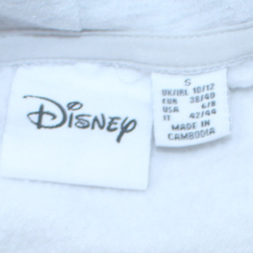 Disney Women Grey Mickey Mouse Pullover Hoodie Size S