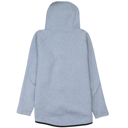 Nike Men's Grey Full Zip Hoodie L Sportswear Sweatshirt
