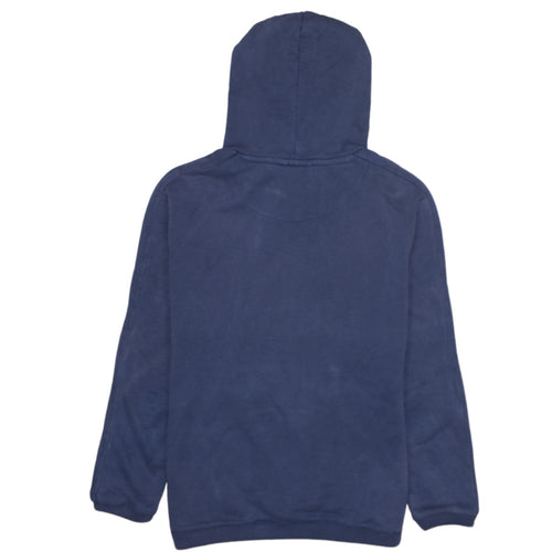 Puma Men's Blue Pullover Hoodie S Regular Fit Logo Graphic