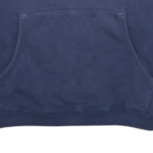 Puma Men's Blue Pullover Hoodie S Regular Fit Logo Graphic