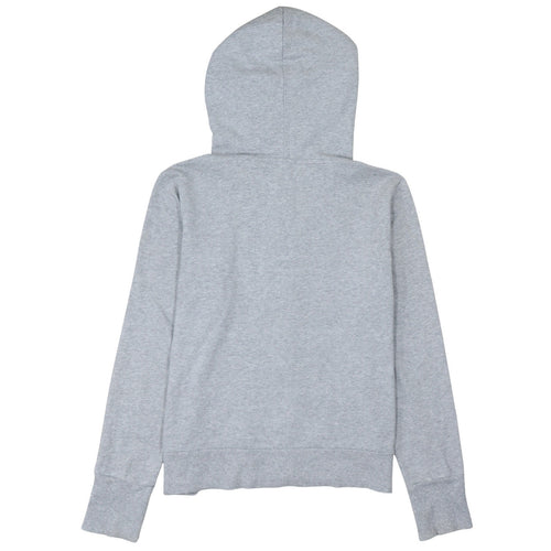 GAP Men's Grey Full Zip Hoodie XL Cotton Classic Logo Sweatshirt