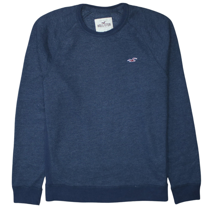 Hollister Men's Blue XL Pullover Crew Neck Sweatshirt
