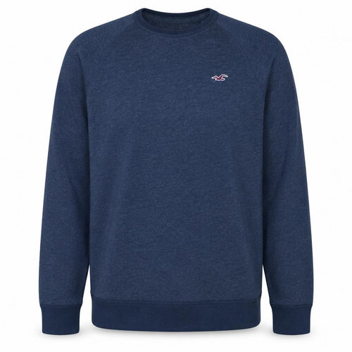 Hollister Men's Blue XL Pullover Crew Neck Sweatshirt