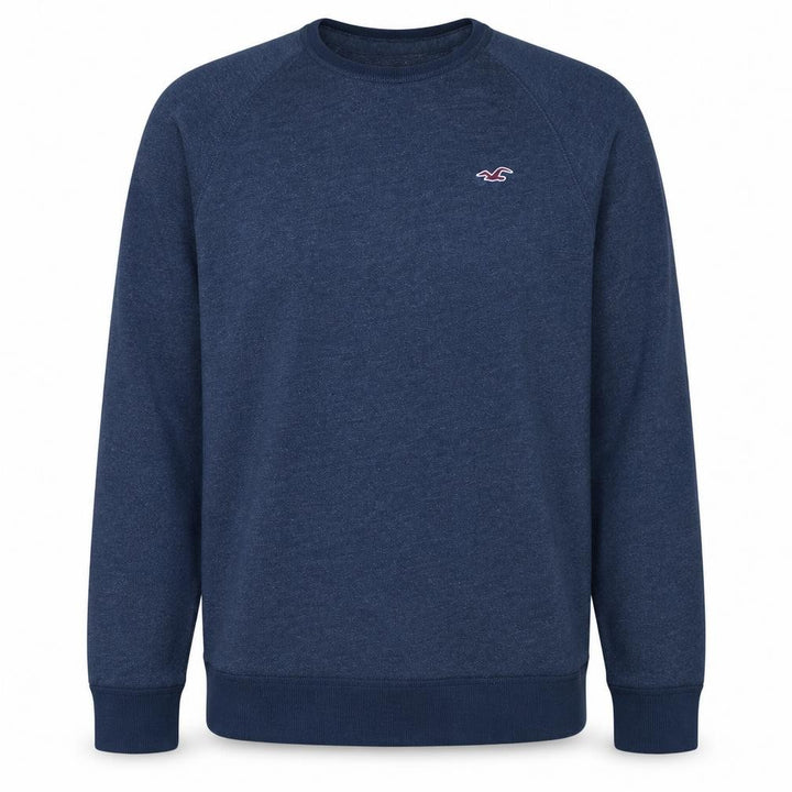 Hollister Men's Blue XL Pullover Crew Neck Sweatshirt