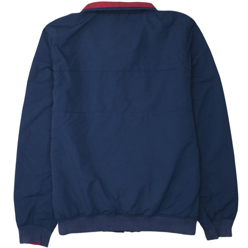 Hilfiger Denim Men's Blue XL Bomber Jacket Cotton Full Zip