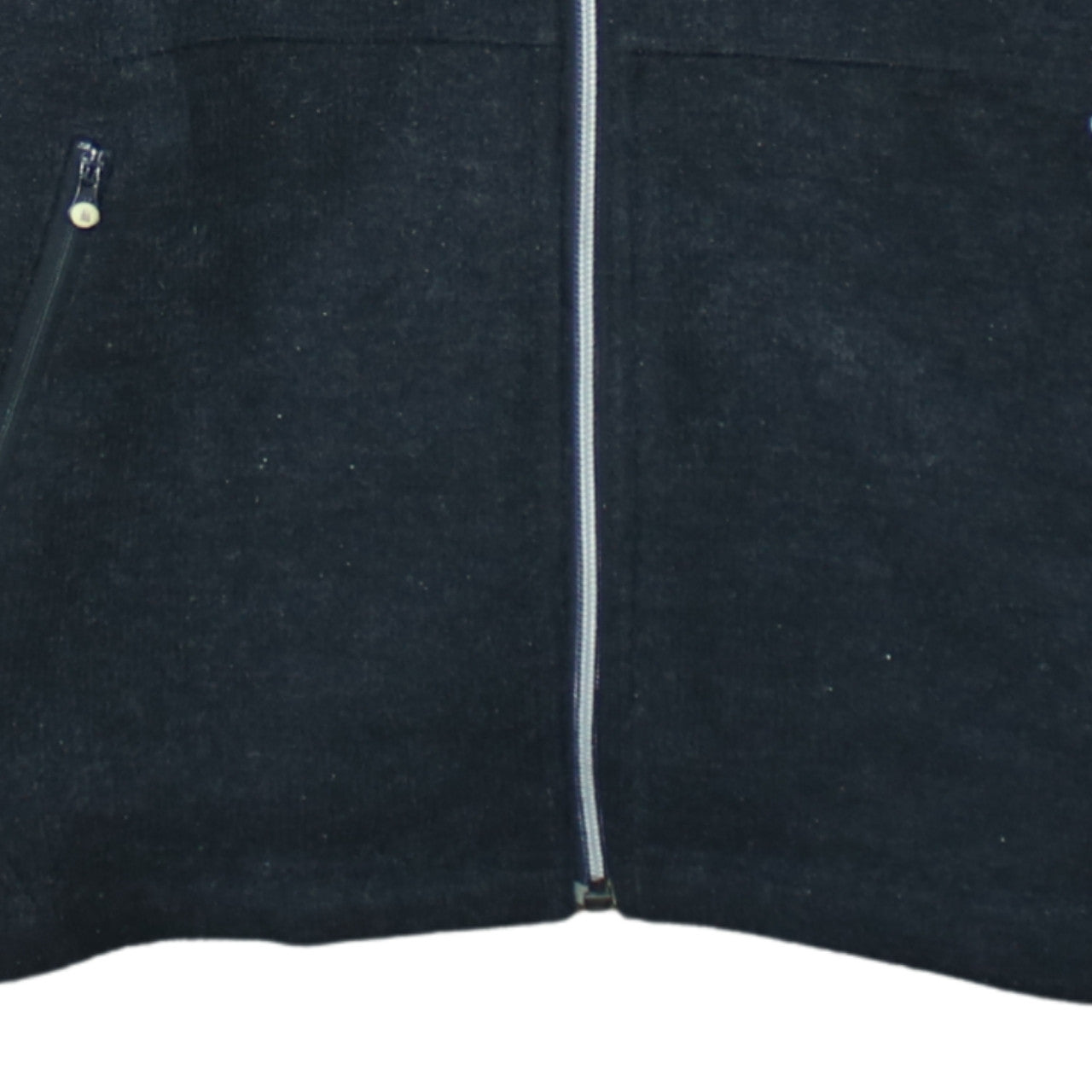 The North Face Men's Black Small Hooded Full Zip Fleece Jacket