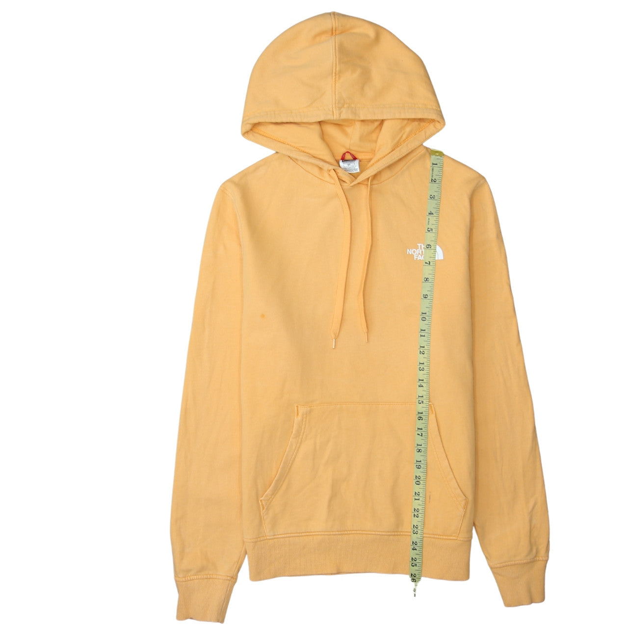 The North Face Men’s Yellow Pullover Hoodie Small Outdoor Cotton