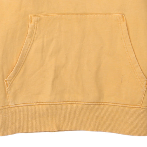 The North Face Men’s Yellow Pullover Hoodie Small Outdoor Cotton