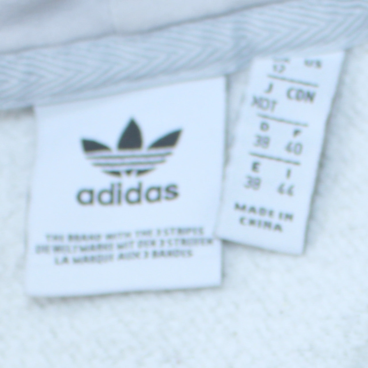 adidas Men's Grey Pullover Hoodie L Regular Fit Trefoil Logo