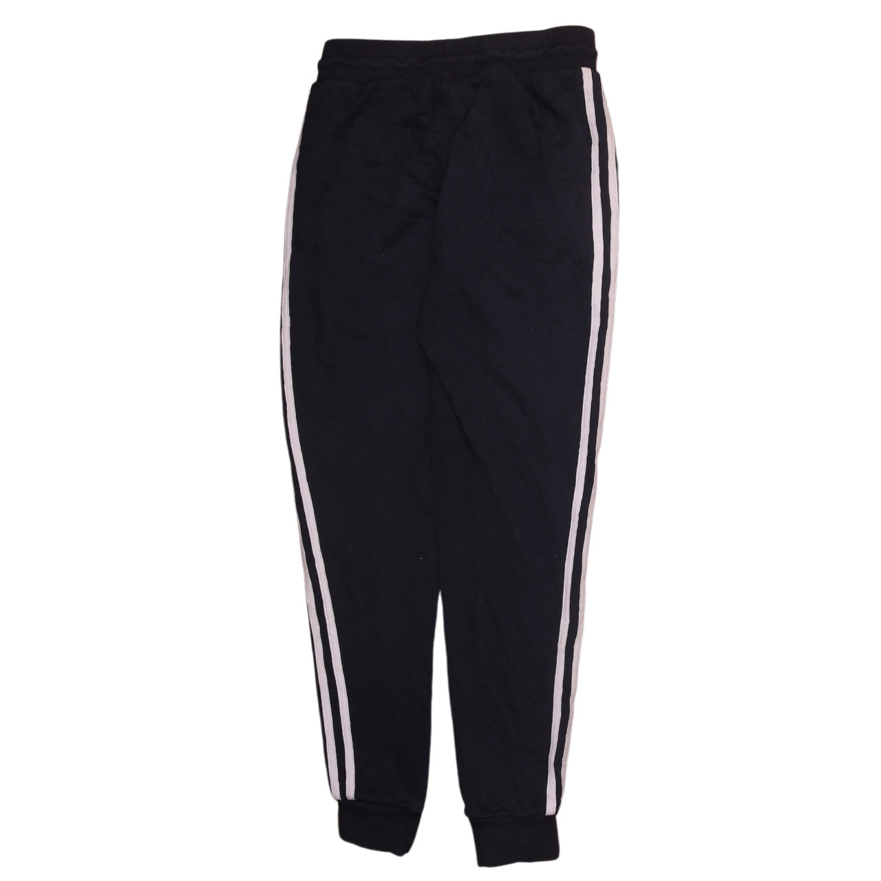 Adidas Men's Black Joggers S Side Stripe Tapered Fit Activewear Trousers