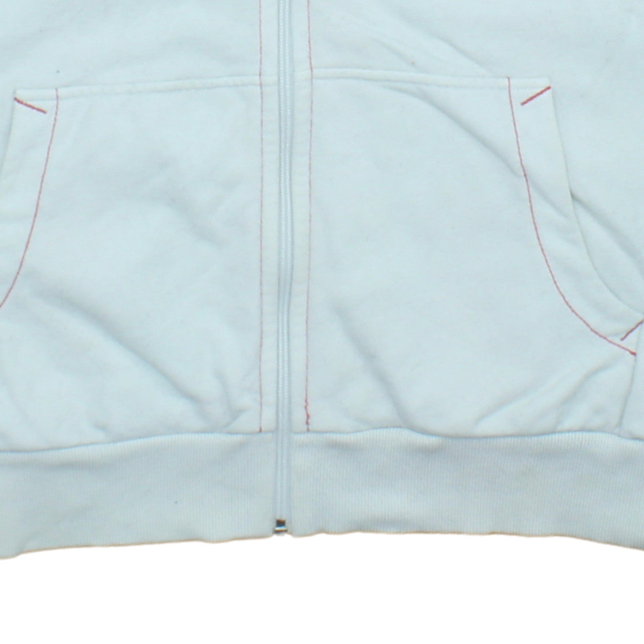 Puma Men’s White XL Hooded Sleeveless Full Zip Sports Vest