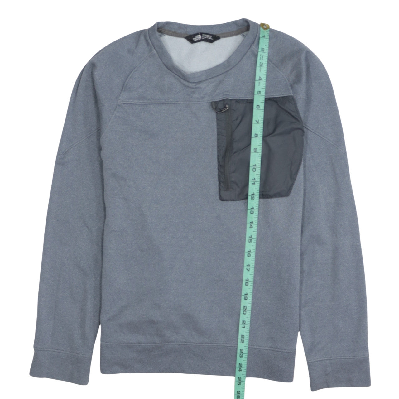 The North Face Men's Grey Pullover Sweatshirt Size S Outdoor Fleece