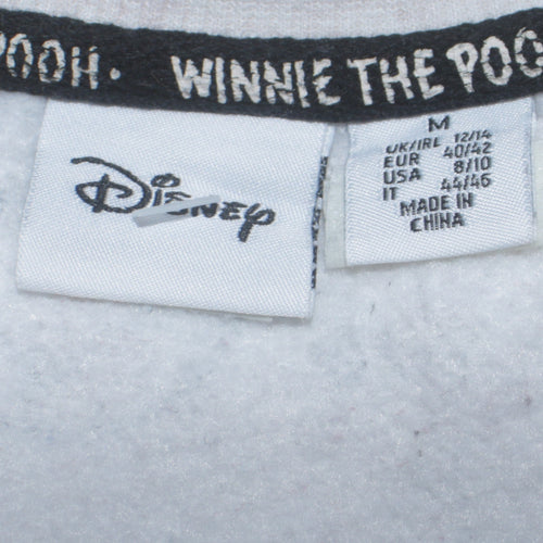 Disney Women Grey Winnie The Pooh Pullover Sweatshirt M