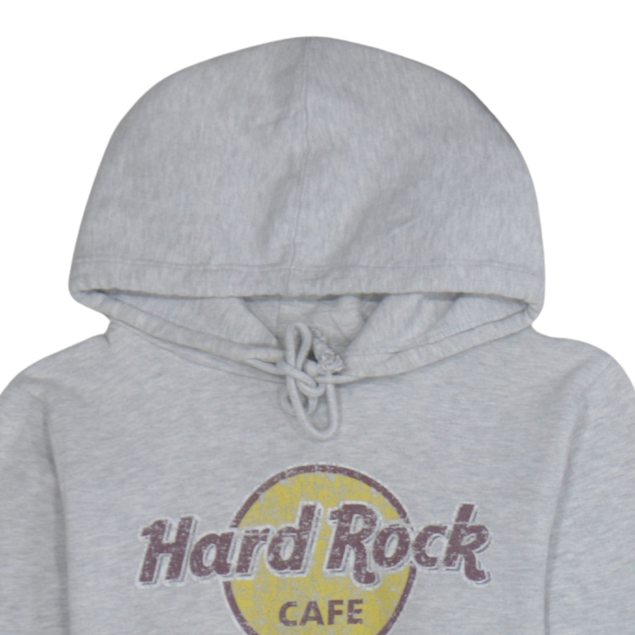 Hard Rock Cafe Tenerife Unisex Grey Pullover Hoodie Small Fleece
