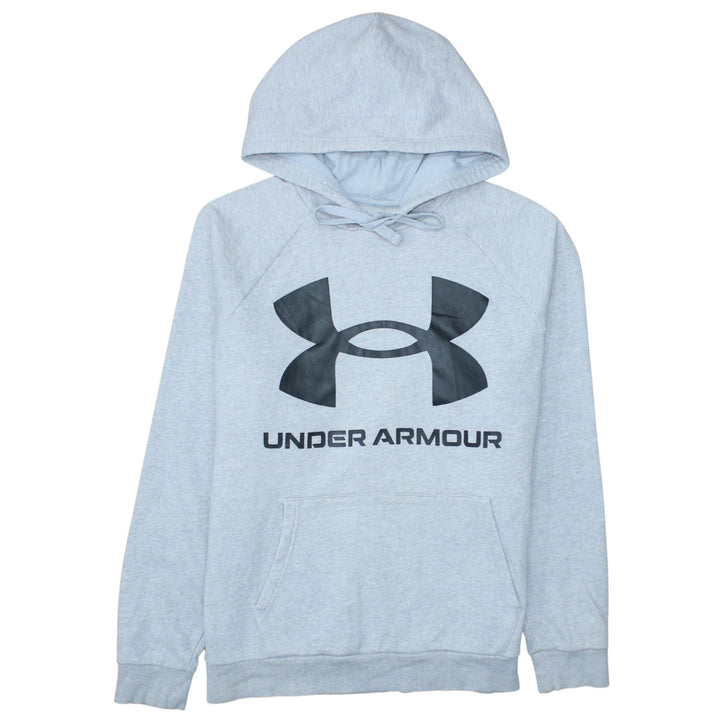 Under Armour Men's Grey Pullover Hoodie L Loose Fit Sportswear