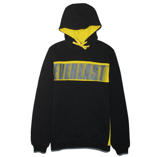 Everlast Men's Black S Pullover Hoodie with Logo Print