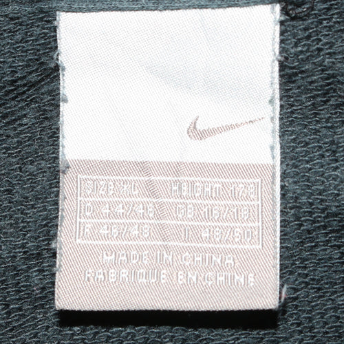 Nike Boys Black Full Zip Tracktown Hoodie Sweatshirt Size 16-18 Years