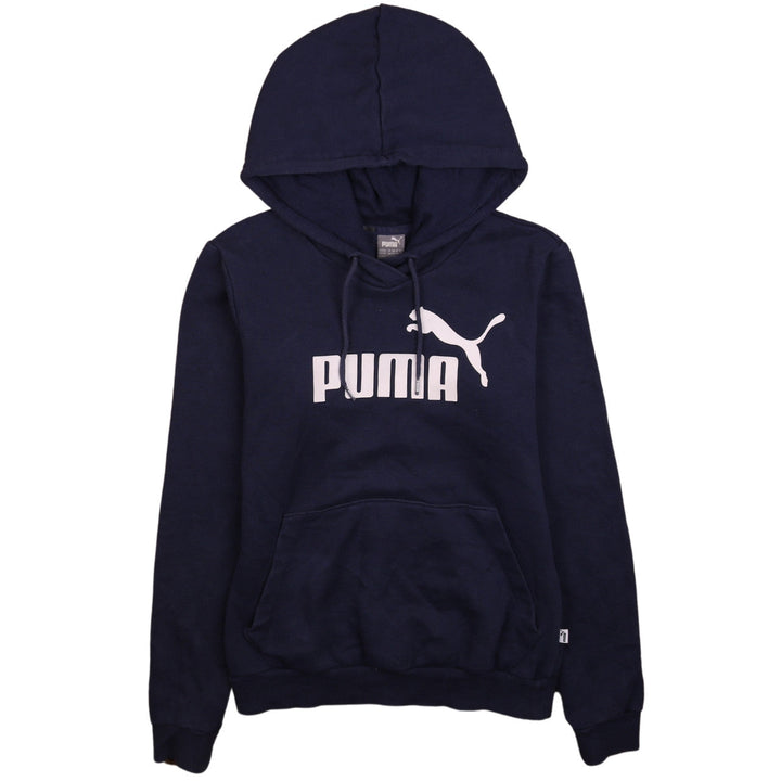 Puma Men's Blue Pullover Hoodie XS Regular Fit Sportswear
