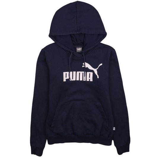 Puma Men's Blue Pullover Hoodie XS Regular Fit Sportswear