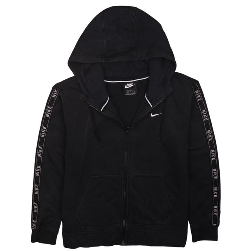 Nike Men's Black Full Zip Hoodie Small Fleece Sportswear