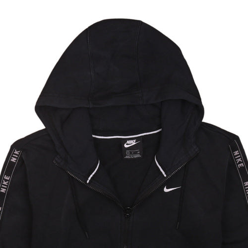 Nike Men's Black Full Zip Hoodie Small Fleece Sportswear