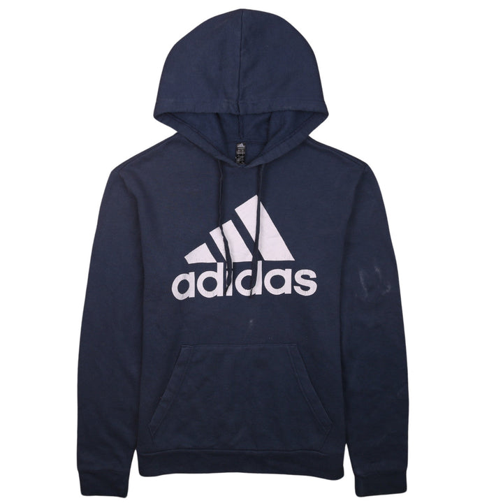 adidas Mens Blue Golf Hoodie Small Pullover Logo Sportswear