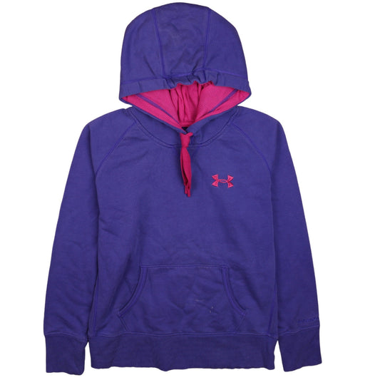 Under Armour Women Purple UA Storm Pullover Hoodie Size M Loose Fit