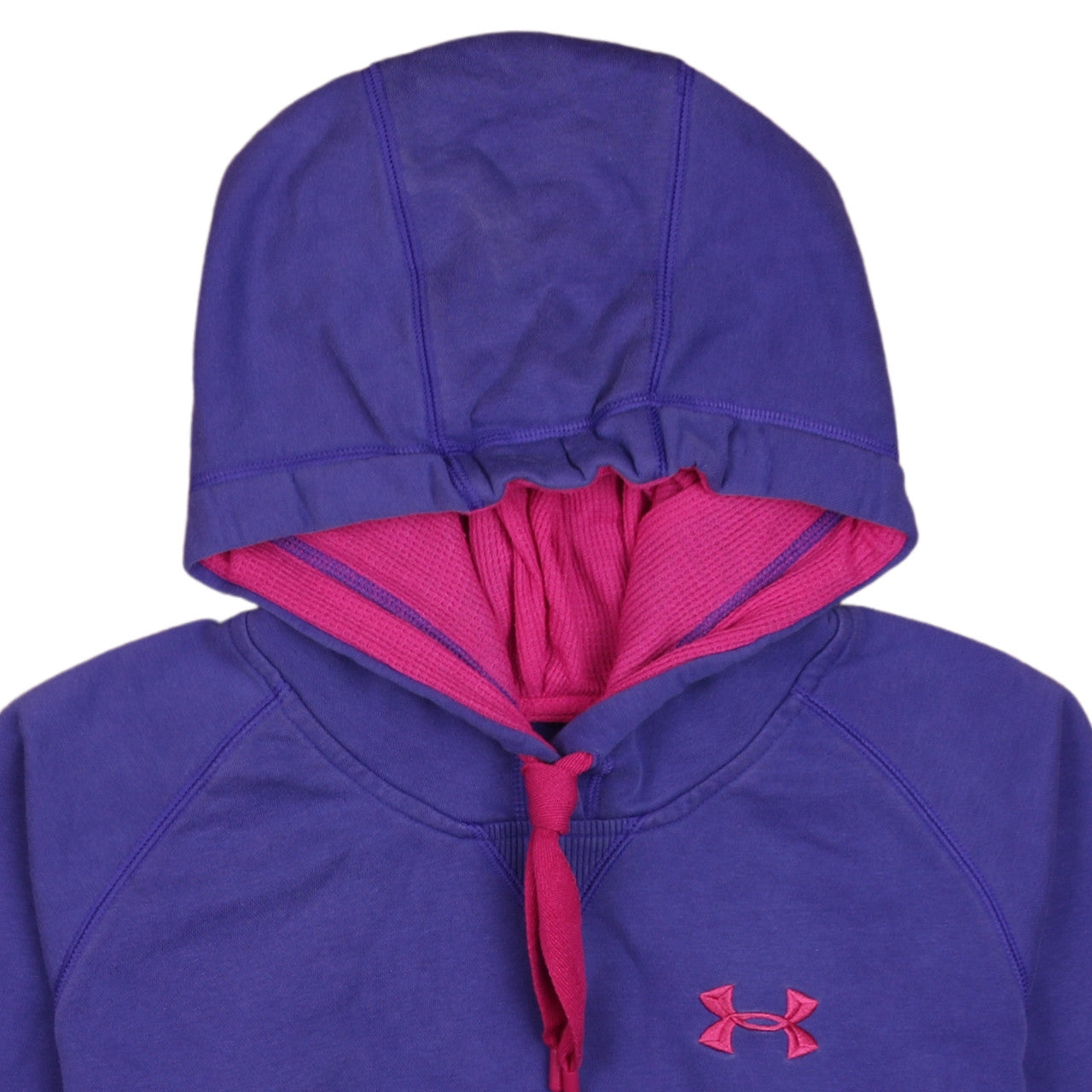 Under Armour Women Purple UA Storm Pullover Hoodie Size M Loose Fit
