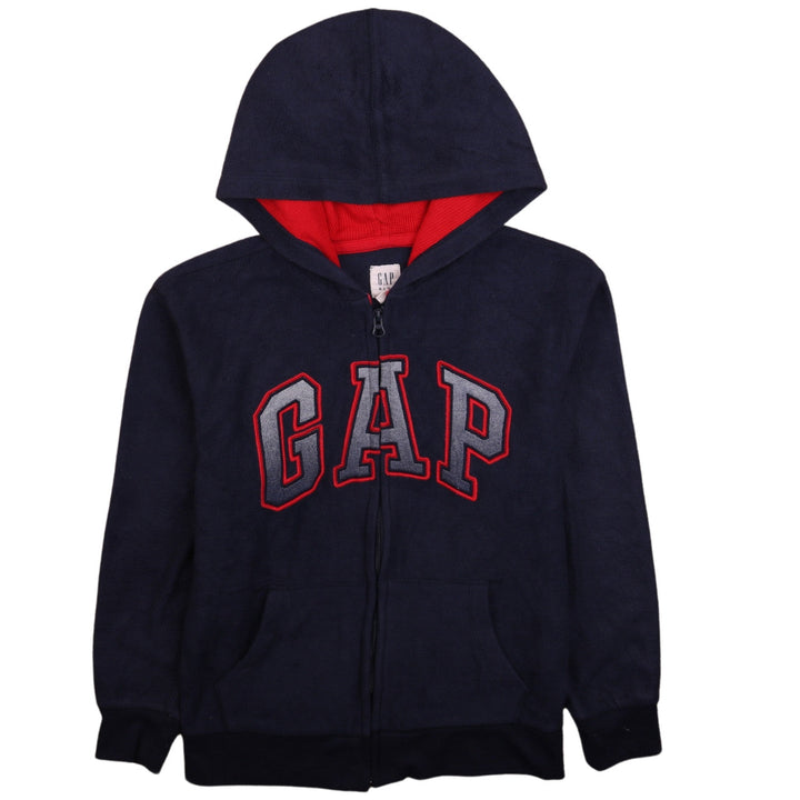 GAP Kids Blue Full Zip Logo Hoodie Teens XL Fleece